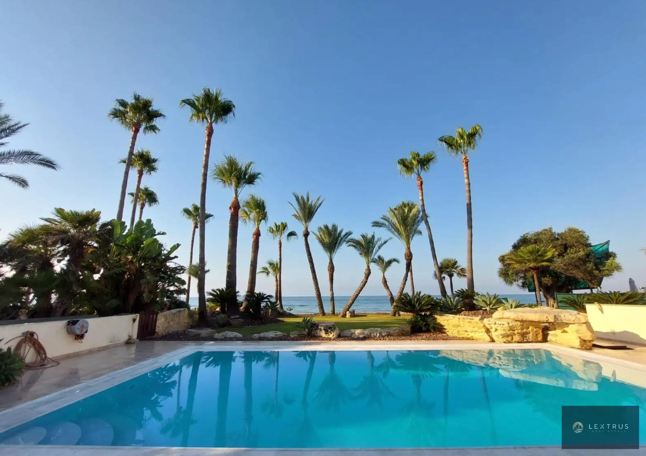 Exclusive Beachfront Villa for Sale in Perivolia, Larnaca