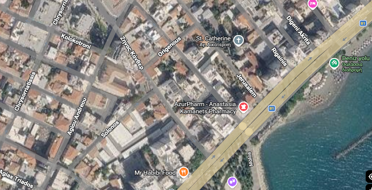 Plot with Listed Building Under Renovation for 5 Studios, in Limassol-Agia Triada Area — 309 m²