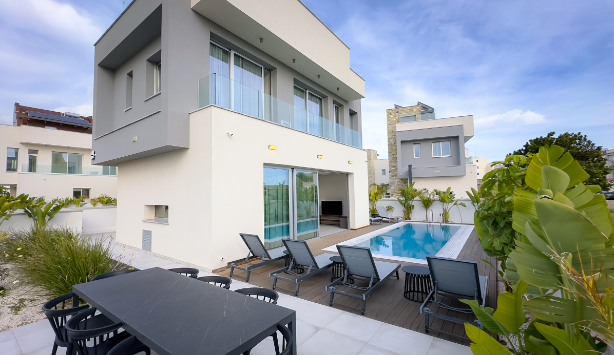 4-Bedroom Villa with Private Pool – Ayia Napa, Famagusta