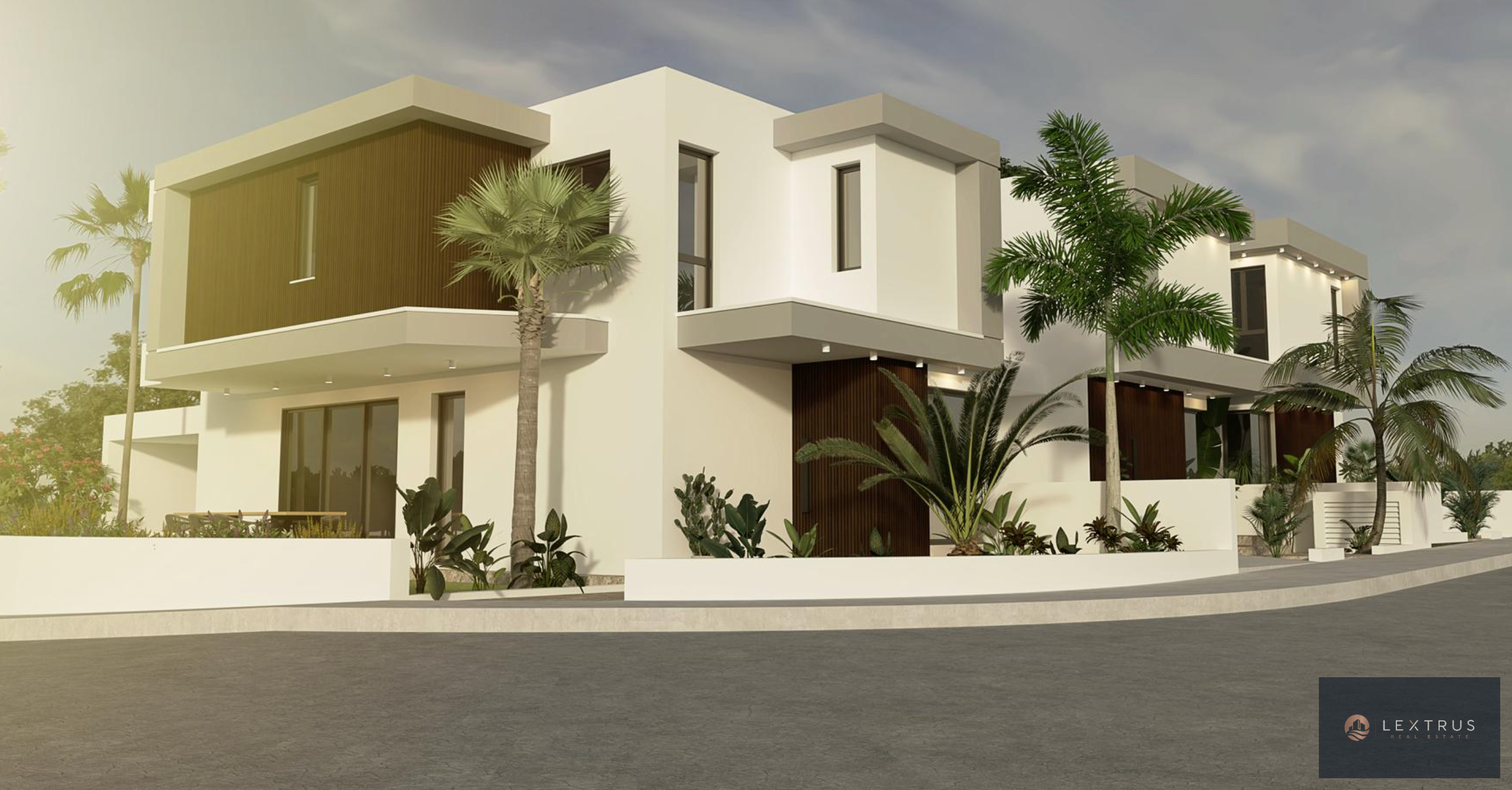 Modern 3-Bedroom Corner Villa Under Construction in Aradippou, Larnaca