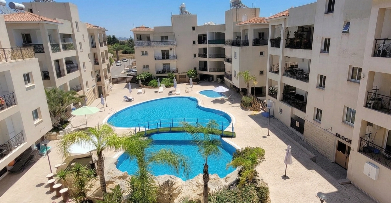 3-bedroom Apartment for rent 120m² with Sea View & Pool