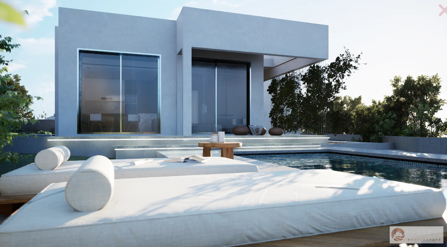 Spacious 4-bedroom villa with pool in Paphos, Pegeia (10179)