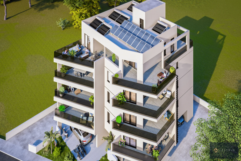 Spacious 2-Bedroom Penthouse with Roof Garden – Larnaca