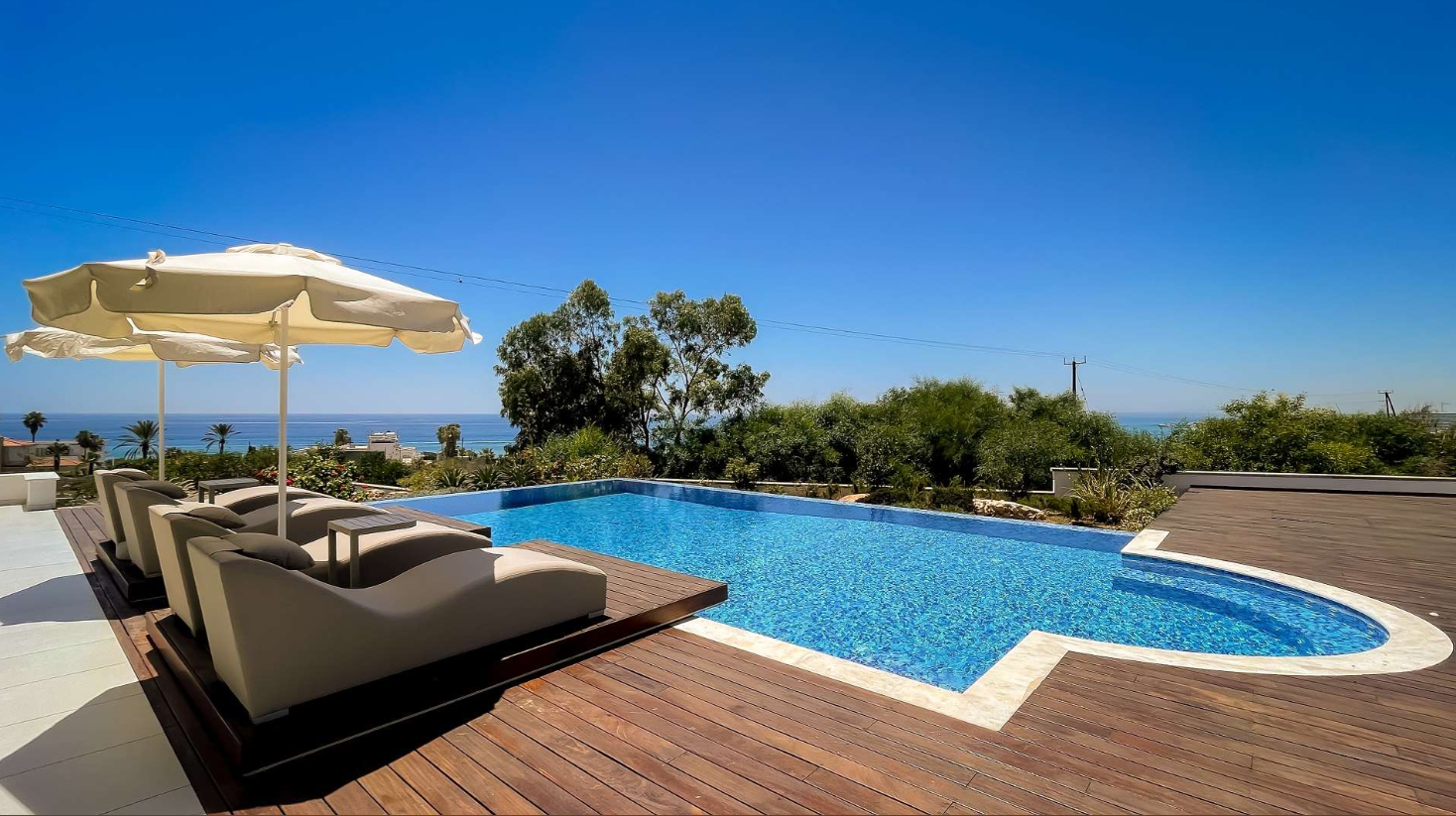 3-Bedroom Luxury Villa with Sea View & Private Pool – Ayia Napa, Famagusta