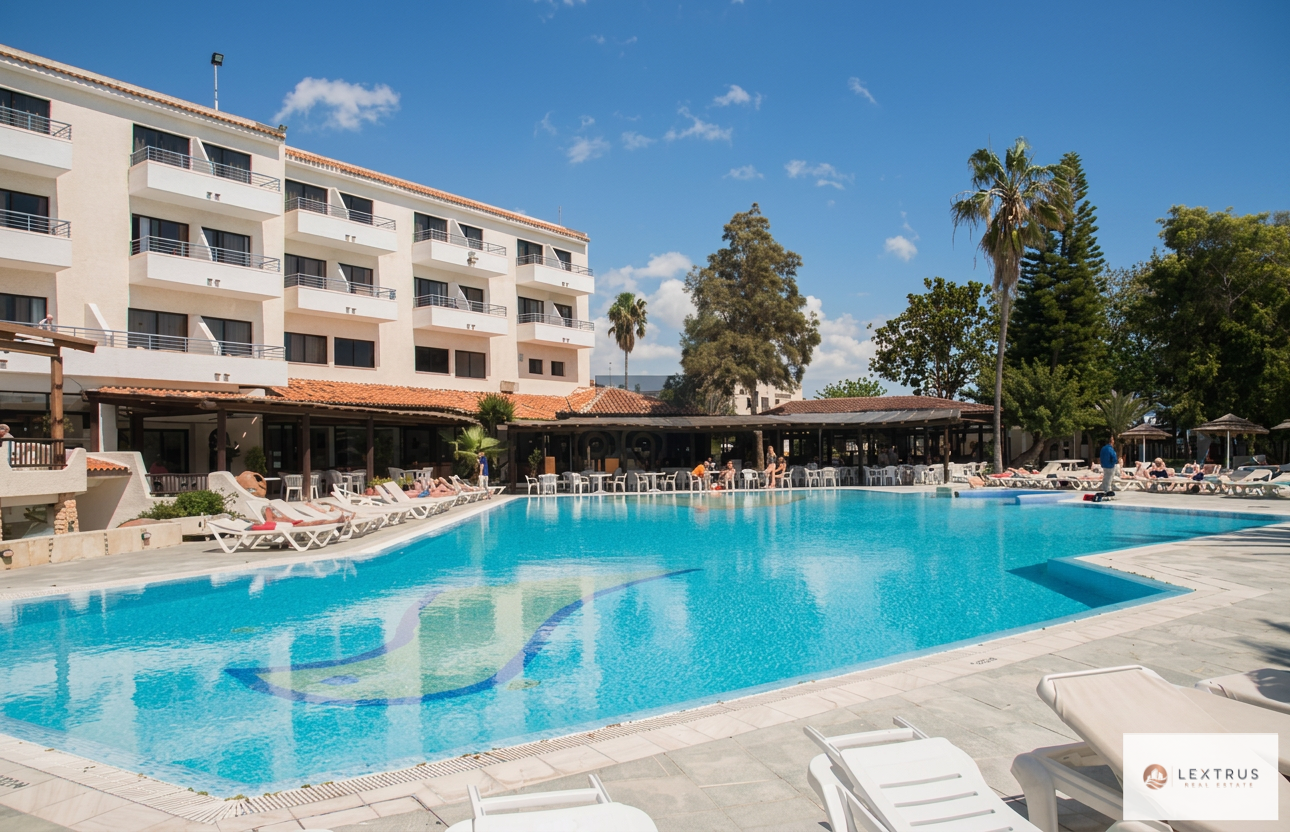 Fully Renovated 2-Bedroom Apartment in Kato Paphos with Pool, Near the Beach