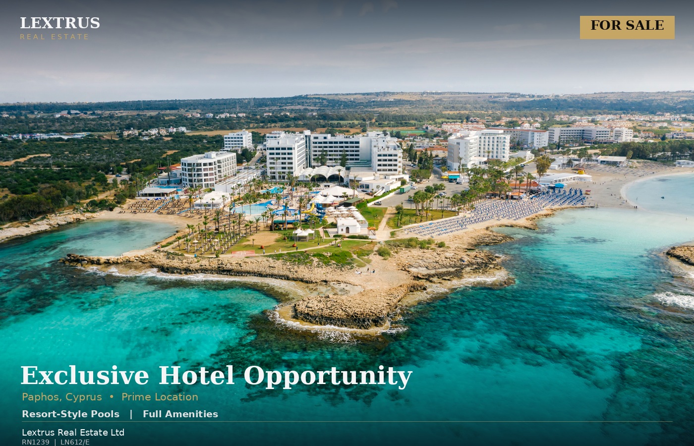 Exclusive Hospitality Investment Opportunity | Paphos, Cyprus — 17000 m²
