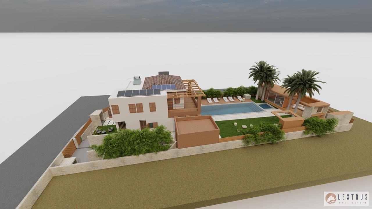 Exclusive Luxury 6-Bedroom Villa with Title Deed Near Golden Bay Beach – Pyla, Larnaca