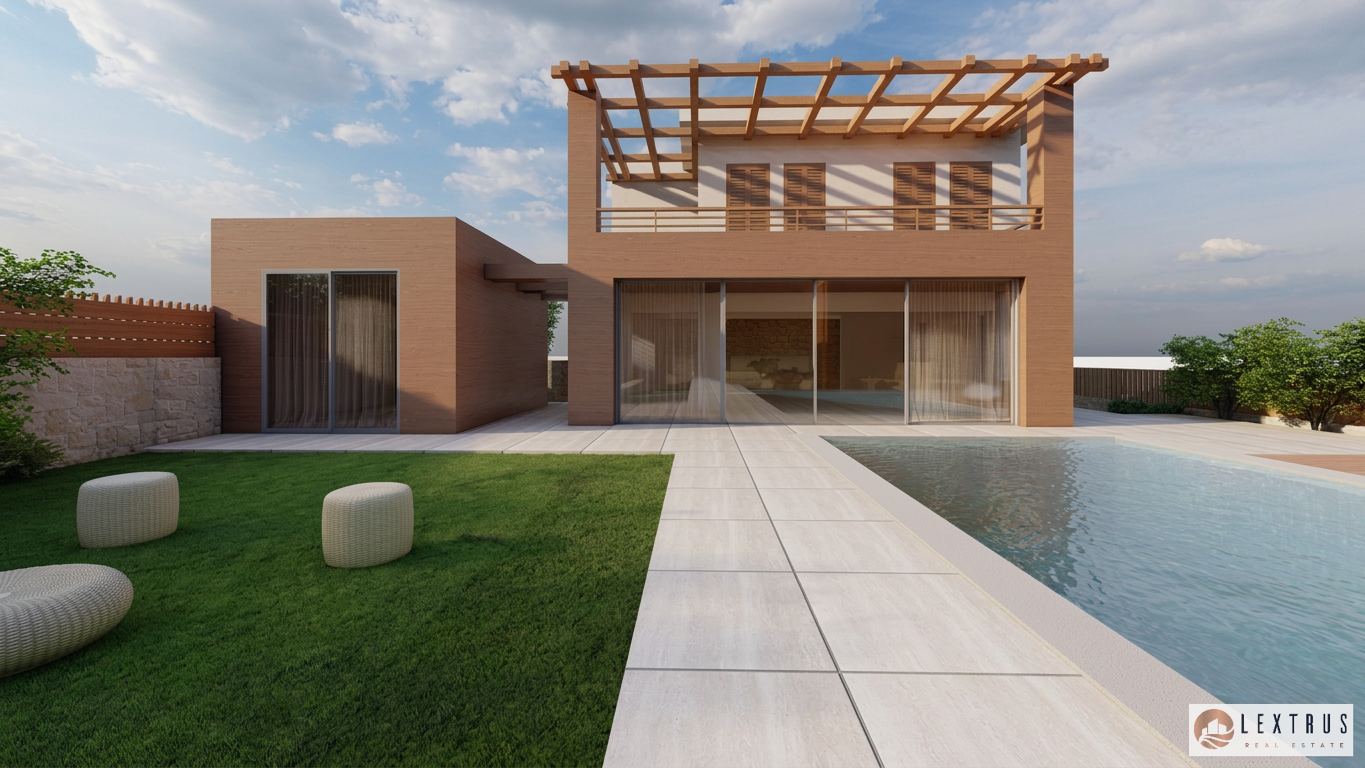 Exclusive Luxury 6-Bedroom Villa with Title Deed Near Golden Bay Beach – Pyla, Larnaca