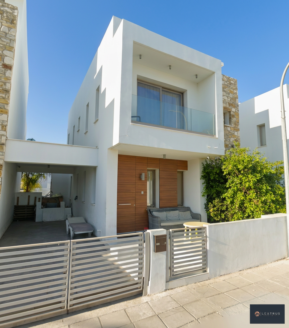 Modern 3+1 Bedroom with Private Pool in Livadia, Larnaca — for rent in Livadia, Larnaca, Cyprus