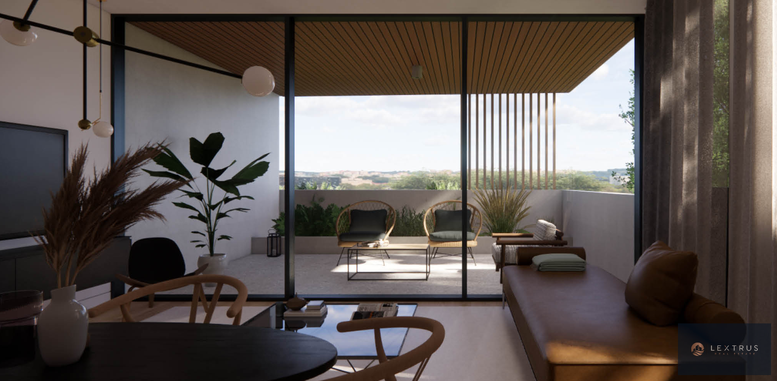 2 Bedroom Apartment with Covered Veranda Platy, Nicosia — 85 m²