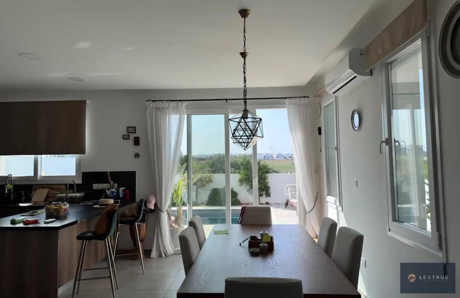 3-bedroom, fully furnished house with pool, in Livadia, Larnaca — for rent in Livadia, Larnaca, Cyprus