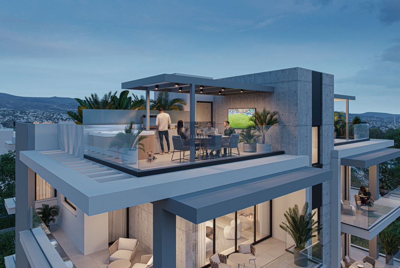 Modern 2+1-Bedroom penthouse Apartment in Neapolis, Limassol