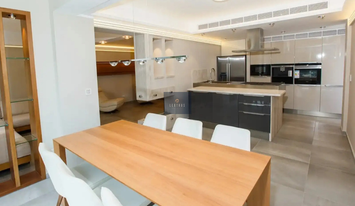Modern Seafront 3 Bedroom Apartment Germasogeia Touristc Area, Near Sandy Beaches — for rent in Germasogeia Tourist Area, Limassol, Cyprus