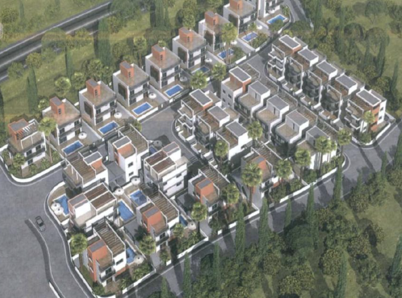 Residential Development Opportunity – 4 Adjacent Plots with Architectural Plans in Ypsonas, Limassol — 22800 m²