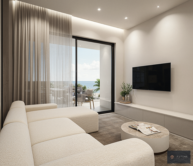 2-Bedroom Sea-View Apartment in Kissonerga, Paphos